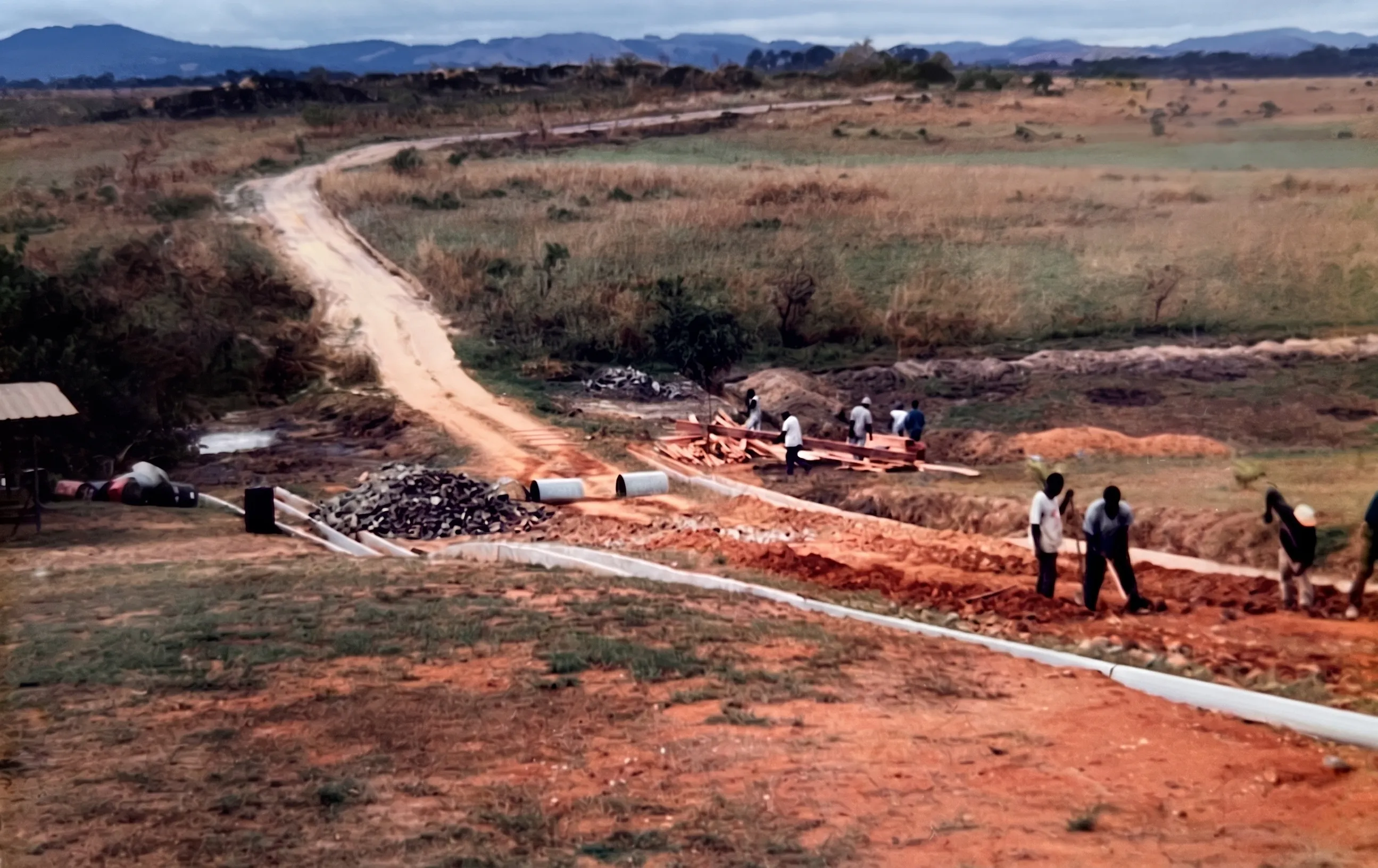 Première construction
