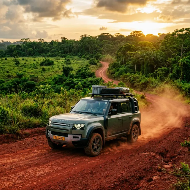 4x4 Expedition Road to Lopé National Park